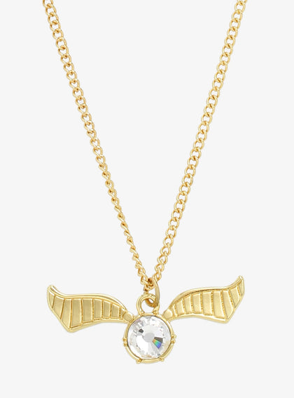 Harry Potter Collar Golden Snitch Piedra