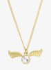 Harry Potter Collar Golden Snitch Piedra