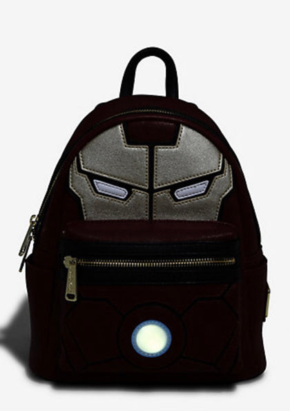 Iron Man Mochila Brilla Luz