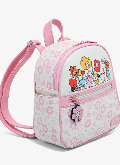 BT21 Mochila BTS Flores Colores
