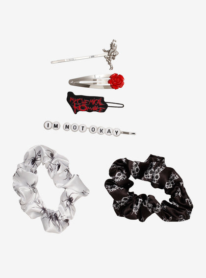My Chemical Romance Scrunchies y Broches Cabello