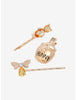 Winnie Pooh Set De Broches Cabello
