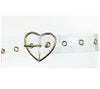 Cinturón Transparente Corazon