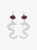 Estudio Ghibli Aretes Dragon Haku Flor