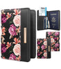 Porta Pasaportes Flores
