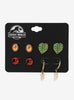 Jurassic Park Set De Aretes