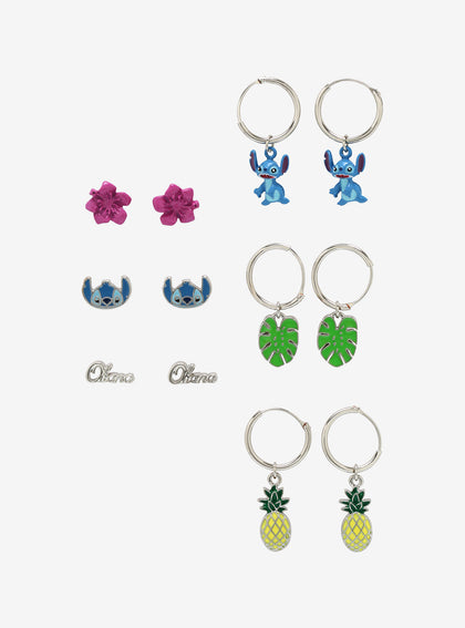 Lilo & Stitch Aretes Stitch Hawaii Set