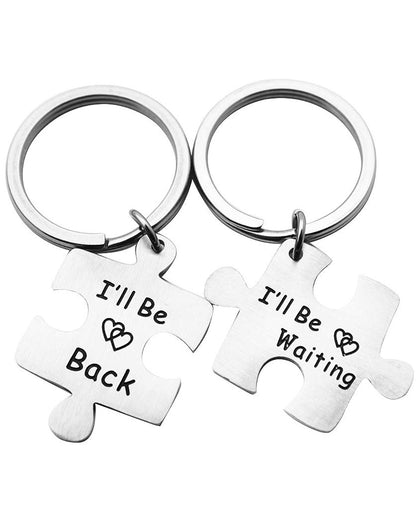 Set Llaveros Para Pareja Il Be Back Llavero Amor