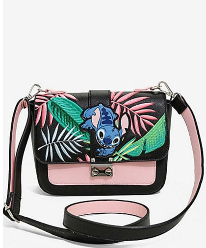 Lilo & Stitch Bolso Tropical Rosa Negro