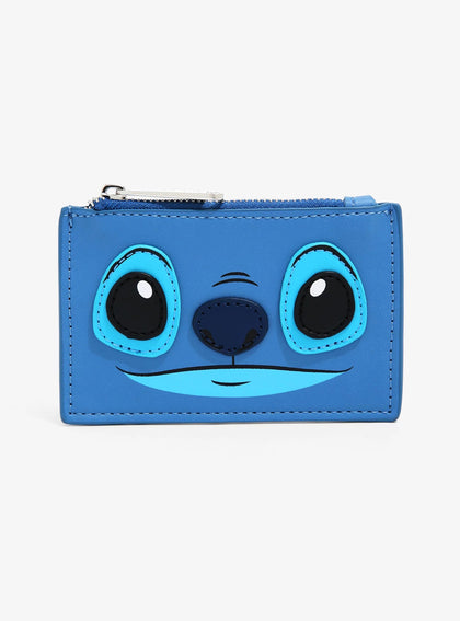 Tarjetero Stitch Cara Monedero Disney