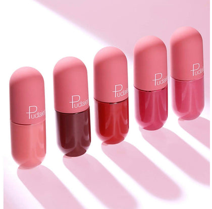 Set De Labiales Mini Cápsulas Pudaier