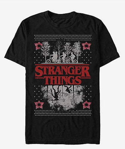 Stranger Things Camisa Estilo Ugly Sweater