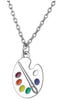 Collar Artista Arte Pincel y Colores #15