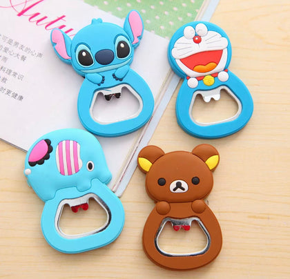 Destapadores de Botella Stitch Osito Hello Kitty Destapador