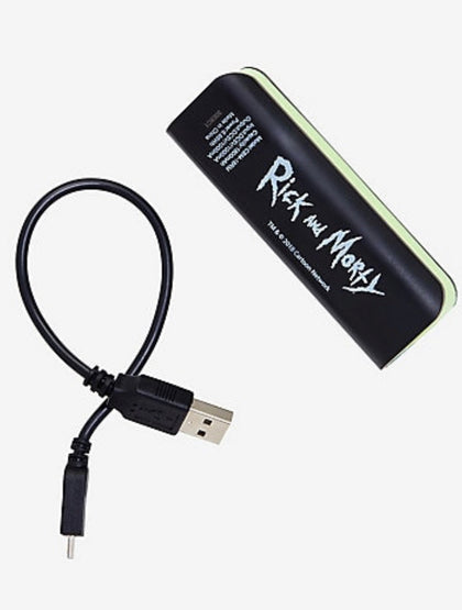 Rick y Morty Bateria Portátil