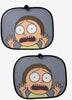 Rick y Morty Sombrillas Para Carro