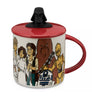 Star Wars Taza Personajes Con Tapadera