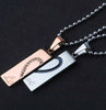 Set De Collares Para Pareja Corazón