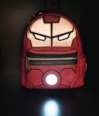 Iron Man Mochila Brilla Luz