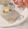 Anillos De Pareja Mariposa Ajustables