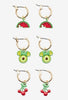 Mickey Mouse Set de Arracadas Frutas Disney