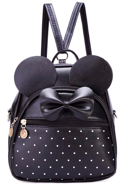 Mickey Mouse Mochila Convertible Negra