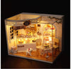Casa De Muñecas Cafetería Miniatura Decoración