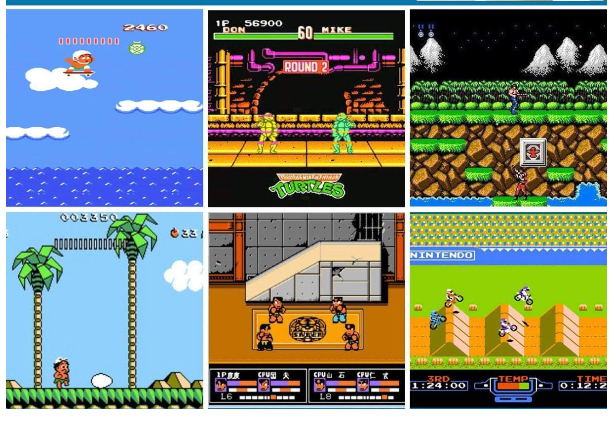 Consola Retro Juego De Mano 400 Juegos Clasicos – Accesorios-Mexicali