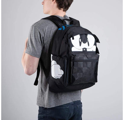 Mochila Sonic Blanco y Negro