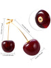 Aretes De Cherry Cereza Set