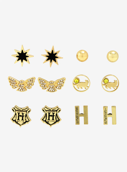 Harry Potter Aretes Hufflepuff