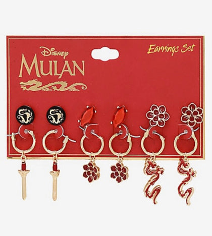 Mulan Set de Aretes