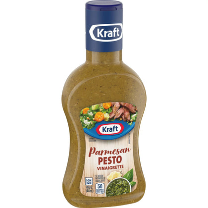 Kraft Parmesan Pesto Vinaigrette Salad Dressing