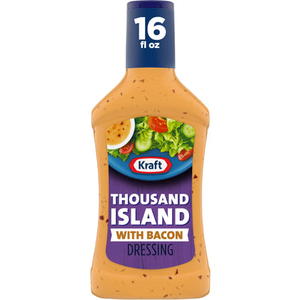 Kraft Thousand Island Salad Dressing with Bacon