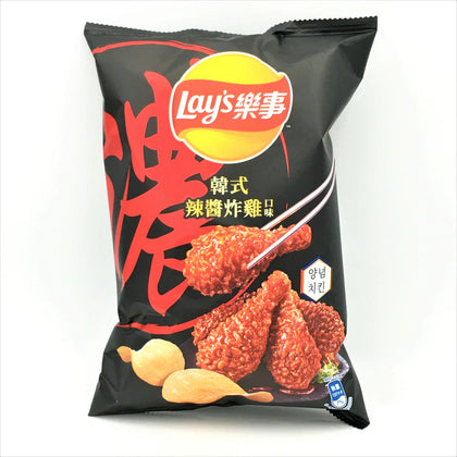 Lay's Korean Spicy Sauce Fried Chicken Flavored Chips