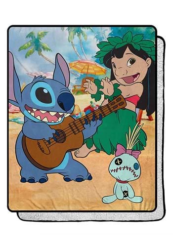 Lilo & Stitch Cobija Hawaii – Accesorios-Mexicali