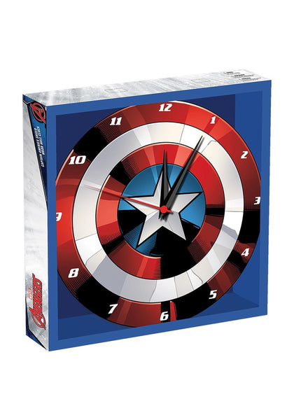 Marvel Capitan America Reloj De Pared