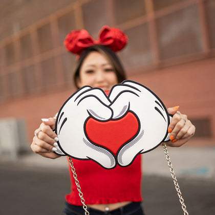 Minnie Mouse Bolsa Crossbody Manos Disney