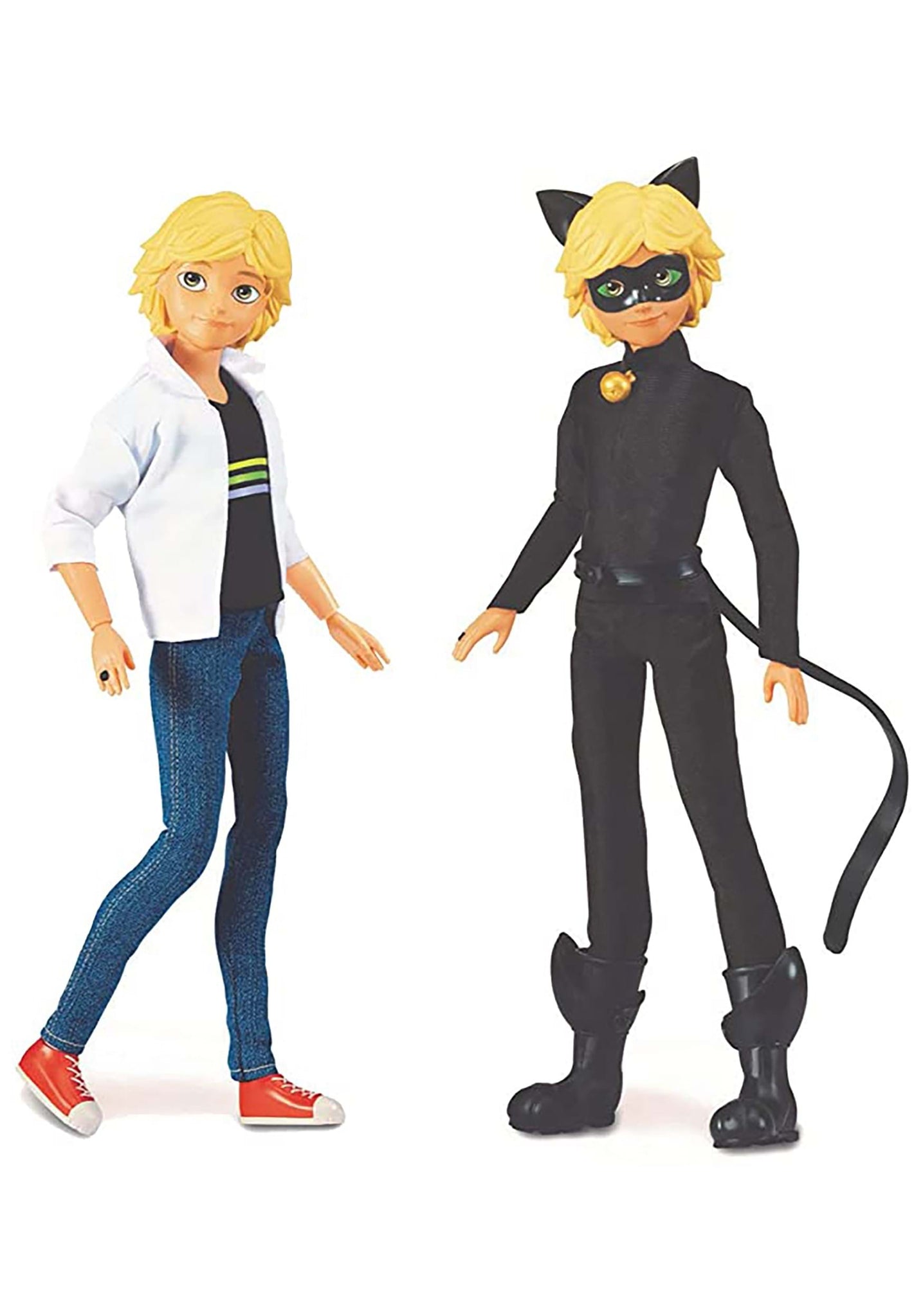Figura ladybug 2025 y cat noir