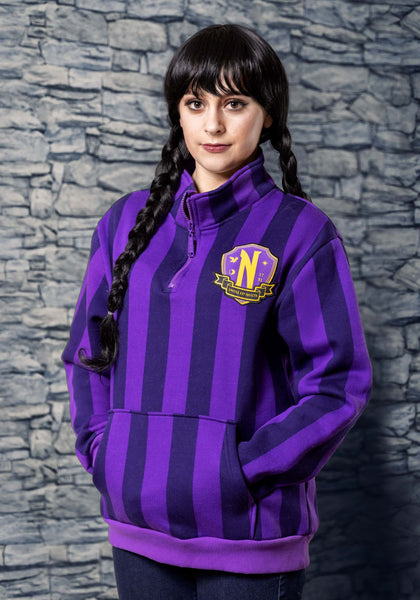Locos Adam Wednesday Chamarra Nevermore Academy Pullover Unisex