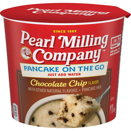 Pearl Milling Company Pancake On The Go Pancake Mix Chocolate Chip Flavor
