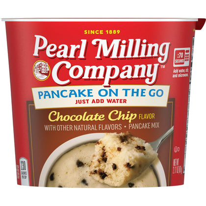 Pearl Milling Company Pancake On The Go Pancake Mix Chocolate Chip Flavor