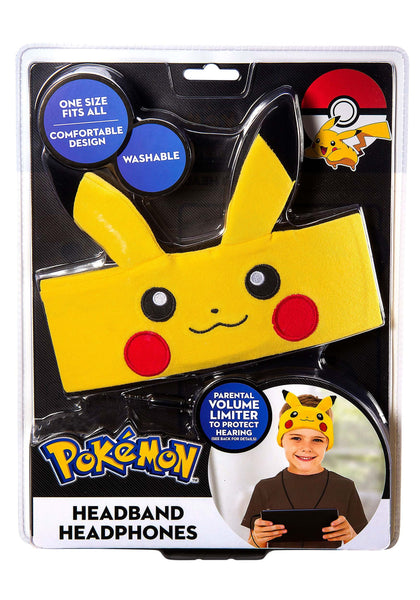 Pokemon Banda Cabello Con Audifonos