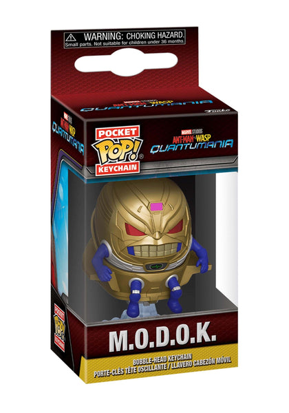 POP! Keychain: Marvel Ant-Man and the Wasp: Quantumania - M.O.D.O.K. Funko Llavero