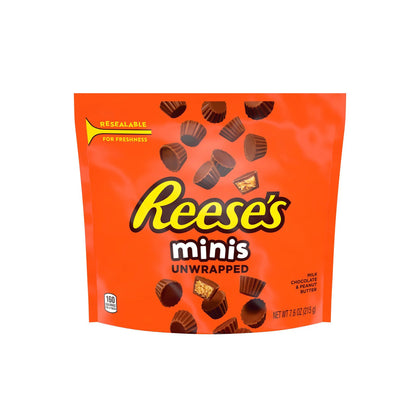 REESE'S Mini Milk Chocolate Peanut Butter Cups Candy