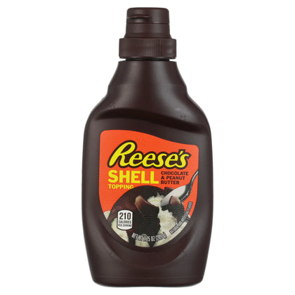 REESE'S Chocolate and Peanut Butter Shell Topping, Dessert