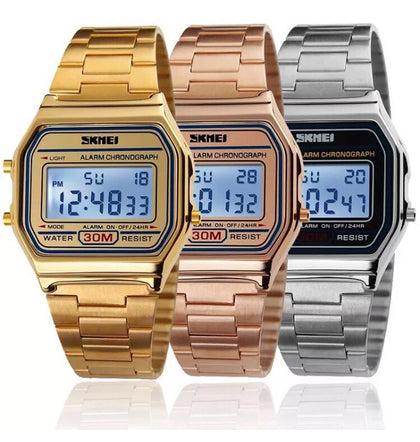 Relojes Tipo Casio Acero inoxidable