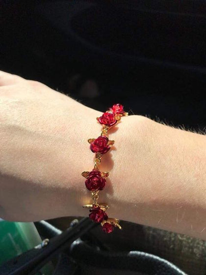 Pulsera de 12 rosas