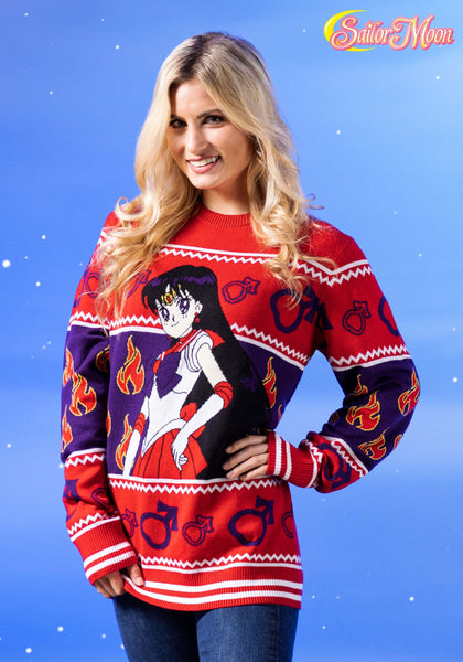 Sailor Moon Ugly Sweater Mars Unisex