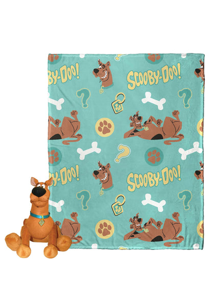 Scooby Doo Cobija Con Peluche